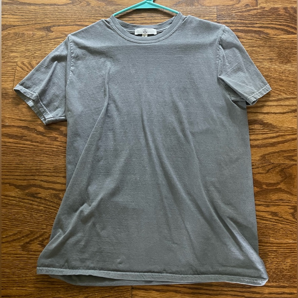 Missguided Oversized Grey Short Sleeve Tee